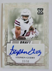 2020 Leaf Ultimate STEPHEN GUIDRY RC Auto 23/50 Florida Gators - Picture 1 of 2