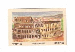 Weeties Trade Card - Famous People and Places 1949 - No 43 - Colosseum - Picture 1 of 2