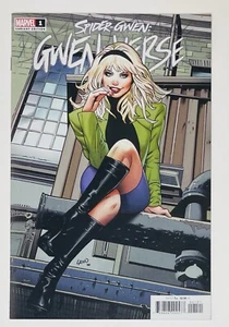 Cubierta variante Spider-Gwen Gwenverse #1 LAND 2022 en estado bastante bueno/casi nuevo remitente Gemini - Imagen 1 de 2