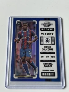 2022-23 Panini Chronicles Optic Rookie Ticket Cheick Doucoure Blue 42/49 - Picture 1 of 4