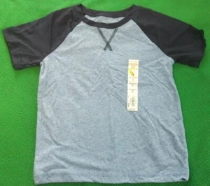 NWT Boys Size 4 Blue Basic Shirt Short Sleeves Jumping Beans - Picture 1 of 3