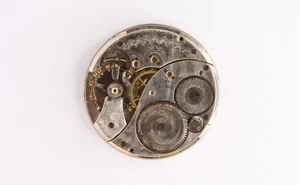 Elgin Grade 314 Pocket Watch Movement 12S 15J Model Parts/Repair SN#27239472 - Picture 1 of 2