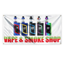 Vape & Smoke Shop Advertising Printing Vinyl Banner Sign With Grommets