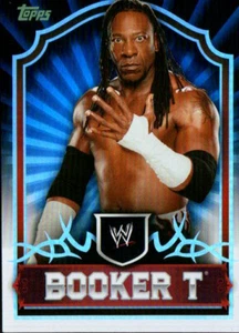 2011 Topps WWE Classic Wrestling Card #8 Booker T - Picture 1 of 2