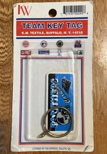 Portachiavi Carolina Panthers metallo pesante logo squadra portachiavi - Foto 1 di 1