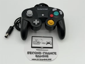Controller Ufficiale Nintendo GameCube Nero DOL-003 OEM 🛡️ Ricondizionato - Foto 1 di 7