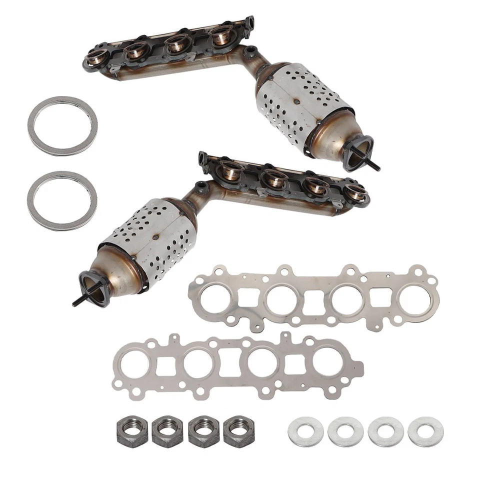 Convertidor catalítico colector de escape izquierdo+derecho para Lexus GX470 4,7 L 2005-2009 Foto 1 de 4