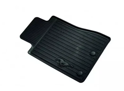 Genuine Ford 11-14 Mustang Floor Mats All Weather (Dual Button) CR3Z-6313300-AA - Imagem 1 de 2