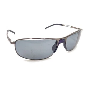 Carrera Huron/S 07SJ Gunmetal Silver Rectangle Sunglasses Frames 60-15 120 Italy - Picture 1 of 12