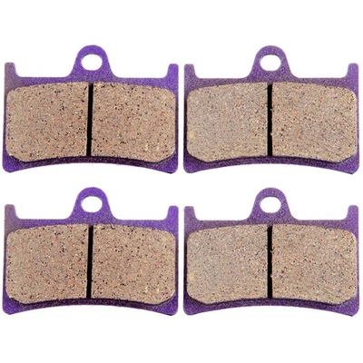 Carbon fiber Brake Pads For YAMAHA YZF-R6 2005-2007 FZ1 2006-2012 Front Foto 1 de 4