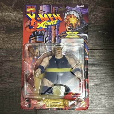 VINTAGE 1995 Marvel X-Men X-Force The Blob W/Rubber Blubber Belly Figure NIB - Image 1 of 4