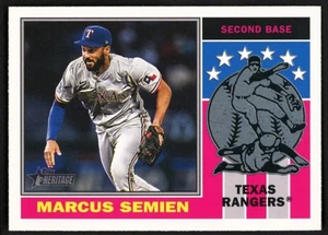 2025 Topps Heritage #76PI-5 Marcus Semien 1976 PLAYER ICONS - Texas Rangers - Bild 1 von 1