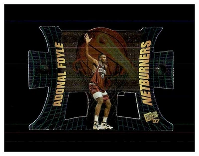 Adonal Foyle Colgate Raiders 1997 Press Pass Net Burners #NB7 MINT ROOKIE - Image 1 of 2