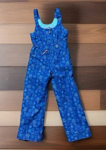 Obermeyer Kinder Schnee Overall Schneeflocken Print Schnee Winter Hose Latz I-Grow Gr. 8 - Bild 1 von 5