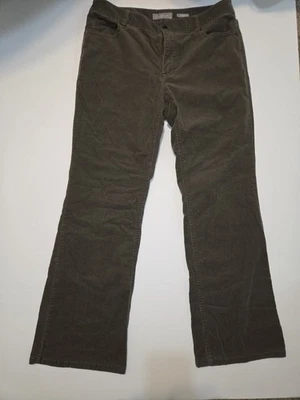 Womens Liz Claiborne,  Brown Size 14 Bootcut, Corduroy Pants - Image 1 of 3