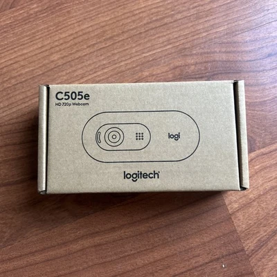 New Logitech C505e HD Wired Business Webcam with 720p and Long-Range Mic - Image 1 of 4