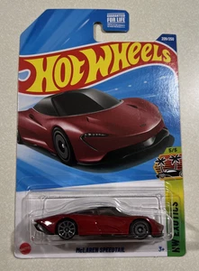 NEW 2025 HOT WHEELS K CASE MCLAREN SPEEDTAIL - Picture 1 of 2