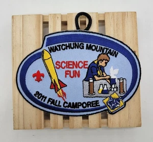 Boy Scouts of America Jungpfadfinder Wissenschaft Spaß Tag Patch 2011 Watchung MTN Camporee - Bild 1 von 3