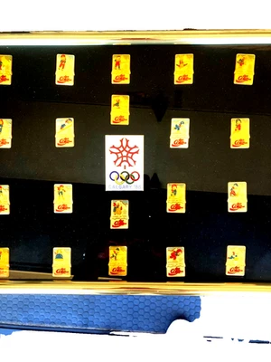  Calgary 1988 Olympics Coca Cola Sponsored Pins - Image 1 of 4