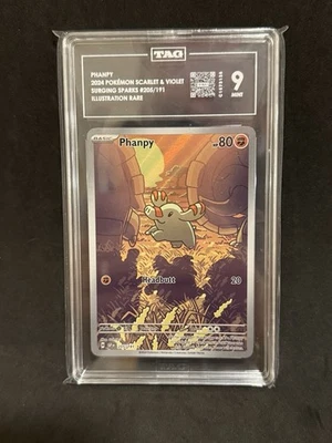 TAG 9 Phanpy 205/191 IT Sv08: Surging Sparks Holo - Image 1 of 2
