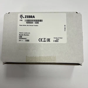 Zebra 105934-035 Platen Roller Kit Bearings Gear GK420T GX420T GK430T gX430T NEW - Picture 1 of 5