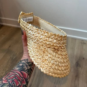 Beach Riot Stroh Schirmmütze verstellbar Bast Sonnenhut - Bild 1 von 7