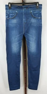 Jegging Girls Blue Med Wash Stretch Pull Up Jeggings Jeans Pants Size XXL NWOT - Picture 1 of 3