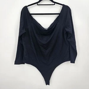 Nuuds Body schwarz Langarm Größe XXXL - Bild 1 von 4