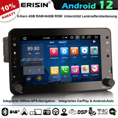 8-Kern Android 13 64GB Autoradio GPS NAVI Alfa Romeo 159 Sportwagon Brera Spider - Bild 1 von 4