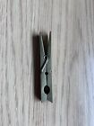 Vintage Solid Brass Clothes Peg Paperweight Desk Clip Decorative Decor Home