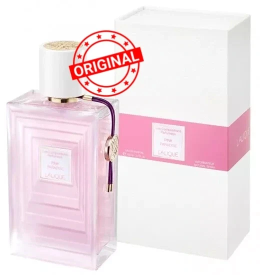 Perfume Lalique Les Compositions Pink Paradise Eau de Parfum 💯original 3,4 fl oz/100ml - Imagem 1 de 1