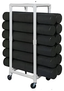 Fitness Foam Roll Rack – Sports Equipment Organizer | Easy Assembly - Picture 1 of 1