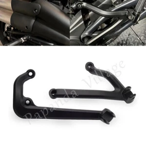 Black Rear Passenger Footpeg Support Mount Kit For Sportster S RH1250S 2021-2022 - Picture 1 of 10