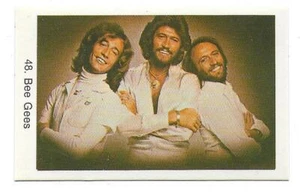 Bee Gees 1979 Australien Gibb Brothers Original Dutch Gum Trading Card No 48 - Bild 1 von 1