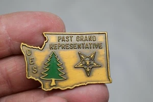Vtg Past Grand Representative OES, Washington State, Pin - Picture 1 of 2
