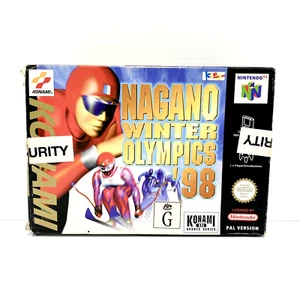 Nagano Juegos Olímpicos de Invierno '98 + Caja, Manual - Nintendo 64 - Probado - ¡Envío Gratis! - Imagen 1 de 9