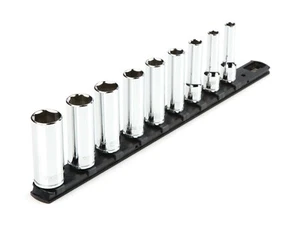 Tekton SHD91105 3/8 Inch Drive Deep 6-Point Socket Set, 9-Piece (5/16-3/4 in.) - Picture 1 of 1