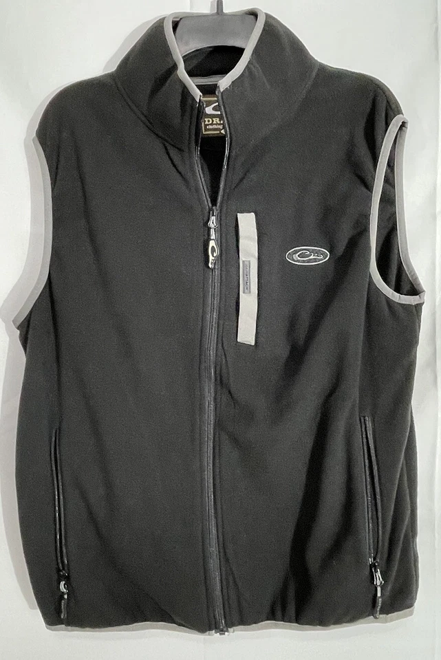 DRAKE WATERFOWL LAYERING FLEECE VEST Black Small - Image 1 of 4