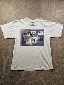 Camiseta vintage 1993 Pinky and the Brain Tv Promo Broma Punto único Talla L - Imagen 1 de 15