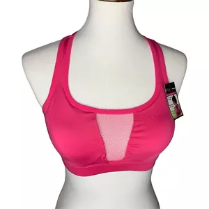Flex Racerback Sport BH Gr. Small rosa atmungsaktiv Netzrücken feuchtigkeitsableitend - Bild 1 von 6