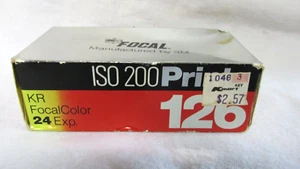 VINTAGE KMART FOCAL 126 FILM EXP. JUNE 1988 - Picture 1 of 2