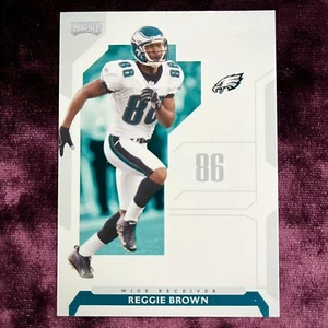 Reggie AJ Brown 2006 Playoff NFL Silber RC #48 NEUWERTIG Georgia Rookie Eagles Trikot - Bild 1 von 4