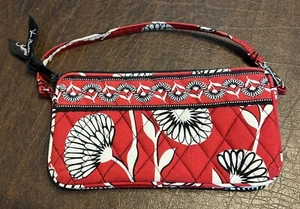 Vera Bradley DECO DAISY Zip Around clutch wristlet Wallet 4 x 7.5 - Picture 1 of 10