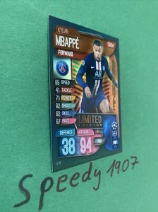 Topps Champions League 2019 20 Edizione Limitata Mbappe Bronzo LE4B Match Attax - Foto 1 di 1