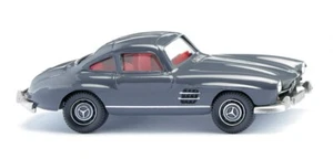 Wiking 023002 OO/HO Gauge Mercedes-Benz 300 SL Coupe Iron Grey 1954-63 BNIP - Picture 1 of 1