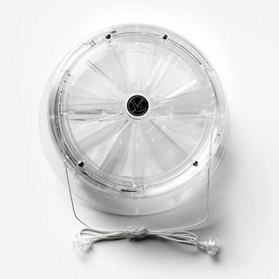 Simon Vent A Matic Rotary Fan 106 Single Glazed Windows Cord Operated 162mm Hole - Image 1 of 4