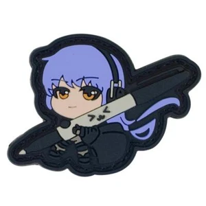 Parche utilitario marcador de lápiz anime táctico Waifu mini PVC - Imagen 1 de 4