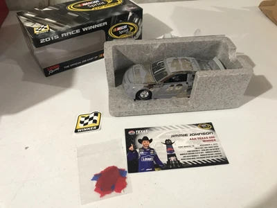 Jimmie Johnson #48 Lowe’s 2015 Texas Win Chrome 75th Win 1/24 Action 1 of 75 - Image 1 of 4