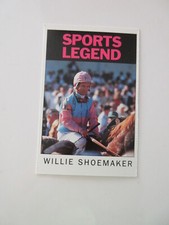 MIAMI PROJECT The Buoniconti Fund 1990 Legends Dinner CARD Willie Shoemaker