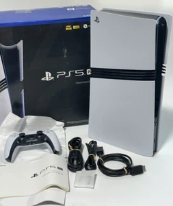 Consola de Juegos Sony Playstation 5 PS5 Pro Edición Digital 2TB Blanca con Mando - Imagen 1 de 10